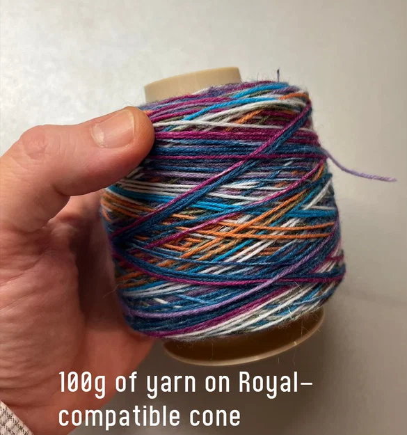 Yarn cone winder v2 - Máy quấn sợi len thủ công hoặc dùng motor - Image 6