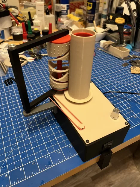 Yarn cone winder v2 - Máy quấn sợi len thủ công hoặc dùng motor - Image 18