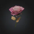 Mô hình hoa hồng 3D trang trí tinh tế làm quà tặng - Thumbnail 1