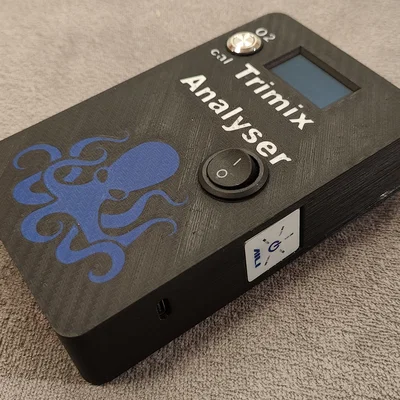 Trimix Analyser V2 - Máy phân tích hỗn hợp khí lặn