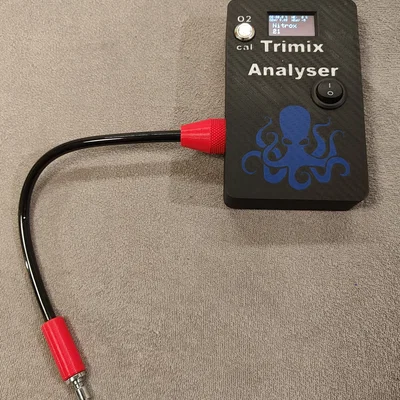 Trimix Analyser V2 - Máy phân tích hỗn hợp khí lặn