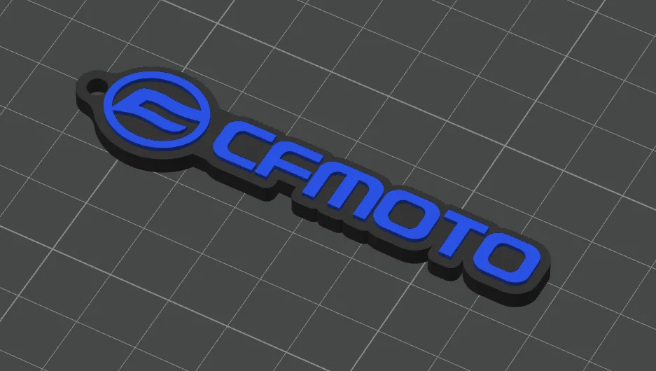 Móc khóa logo CFMoto thiết kế in 3D đẹp mắt, cá tính - Image 1