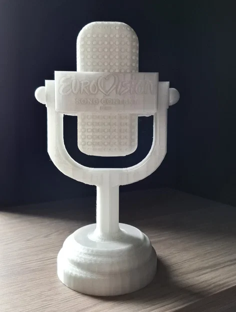 Mô hình Cúp lưu niệm Eurovision Song Contest (ESC Trophy) độc đáo - Image 1