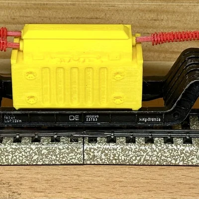 Mô hình 3D biến áp AEG cho toa xe Marklin 4617 (Phiên bản cải tiến)