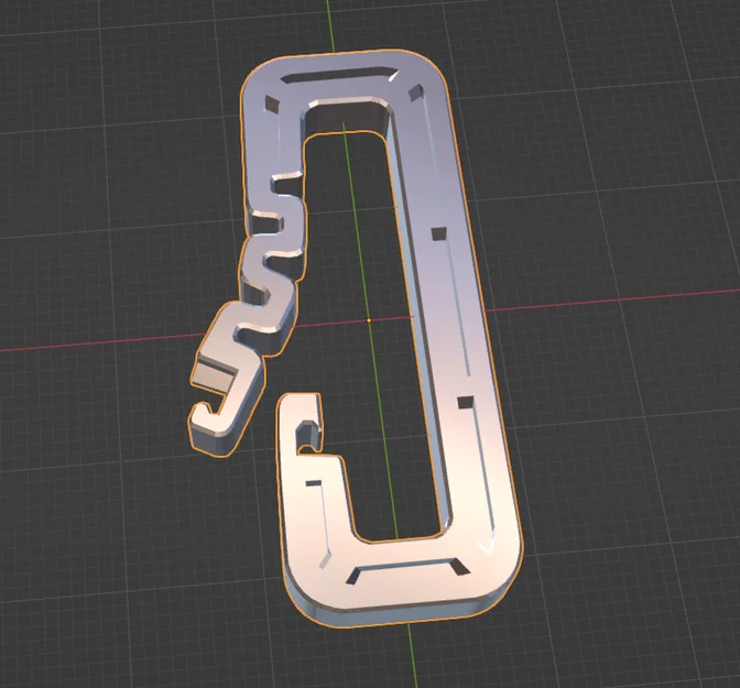 Móc khóa Carabiner slim có khóa - Phụ kiện in 3D tiện lợi - Image 2