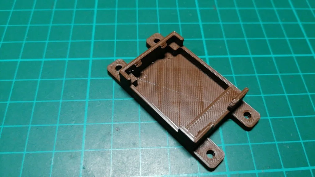 Giá đỡ Wemos D1 mini DIN rail - Image 2