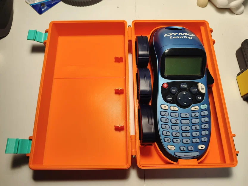 Hộp đựng Dymo Letratag Rugged Box bền bỉ, chống sốc (File in 3D) - Image 1