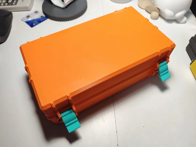 Hộp đựng Dymo Letratag Rugged Box bền bỉ, chống sốc (File in 3D) - Image 2