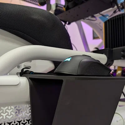 Khay Đỡ Chuột & Hộp Đựng Phụ Kiện Cho Khung Ghế Đua Fanatec Clubsport