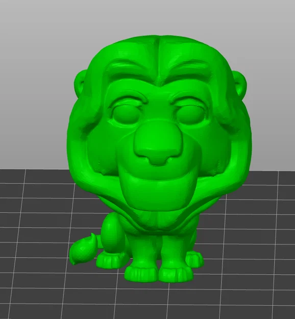 Mô hình 3D Mufasa Lion King phong cách Funko POP cực dễ thương - Image 2