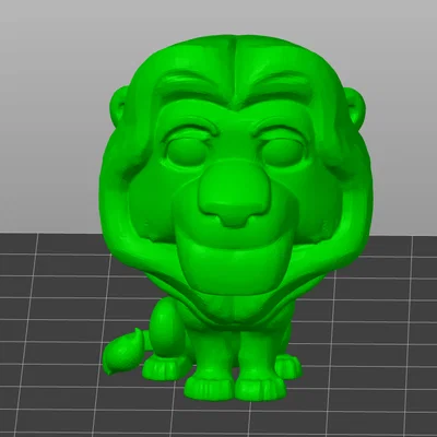 Mô hình 3D Mufasa Lion King phong cách Funko POP cực dễ thương