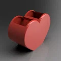 Ống cắm bút hình trái tim - Thumbnail 3