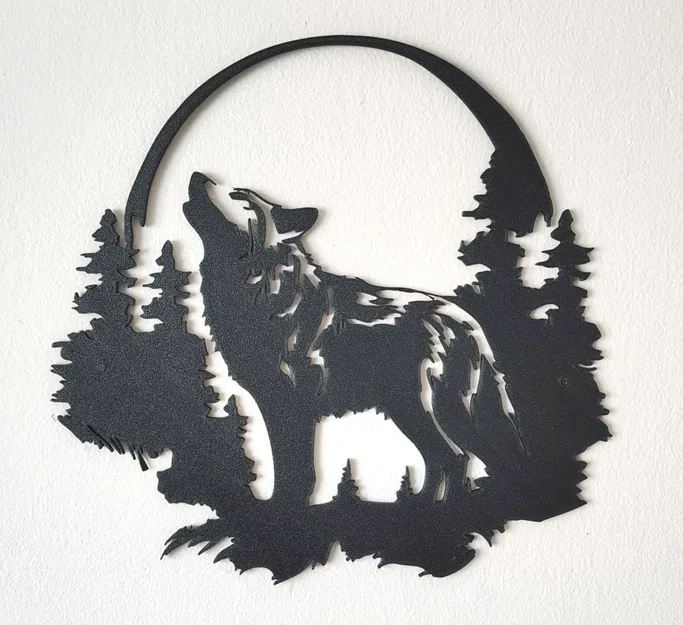 Tranh treo tường hình Sói - Image 1