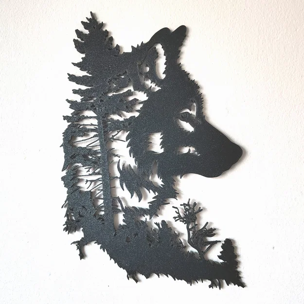 Tranh treo tường nghệ thuật hình Sói II - Image 1