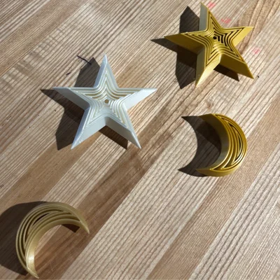 Night Sky Fidgets - Dự án cuối khóa (Mặt trăng & Ngôi sao)