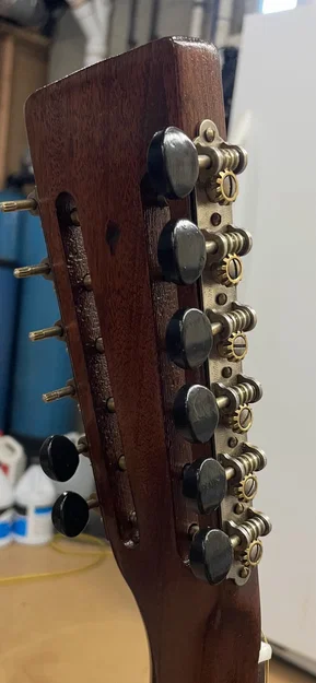 Núm vặn khóa đàn Guitar (Guitar Tuning Peg) - Phụ kiện thay thế 3D - Image 2