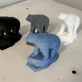 Logo Polar Filament - Mô hình Gấu Bắc Cực Low Poly V3 - Thumbnail 1