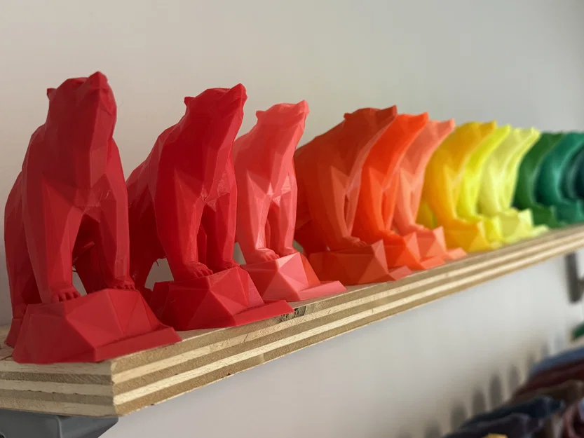 Logo Polar Filament - Mô hình Gấu Bắc Cực Low Poly V3 - Image 2