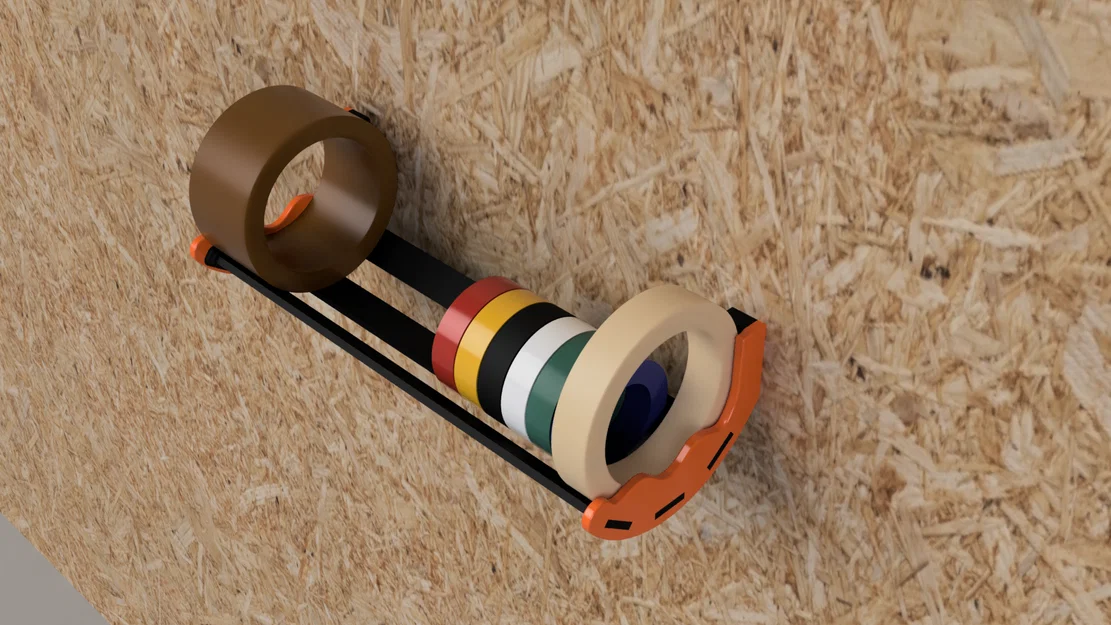 Giá treo băng dính thông minh - Giải pháp sắp xếp bàn làm việc gọn gàng - Image 1