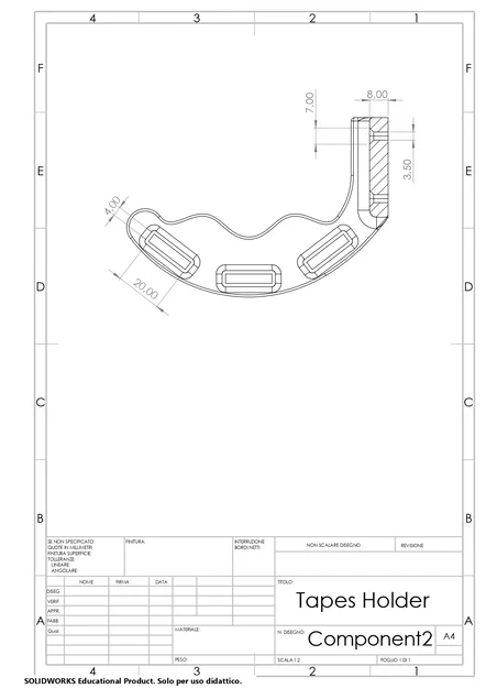 Giá treo băng dính thông minh - Giải pháp sắp xếp bàn làm việc gọn gàng - Image 3