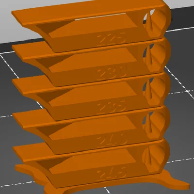 Tháp kiểm tra nhiệt độ PETG cho Prusa Mini (245 - 220 độ C)