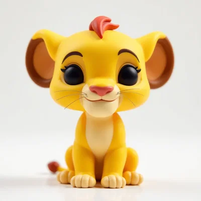 Mô hình Vua Sư Tử Simba phong cách Funko Pop