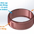 #0196 Ốp bảo vệ nhẫn OURA Ring 4 [Trọn bộ các size] - Thumbnail 3