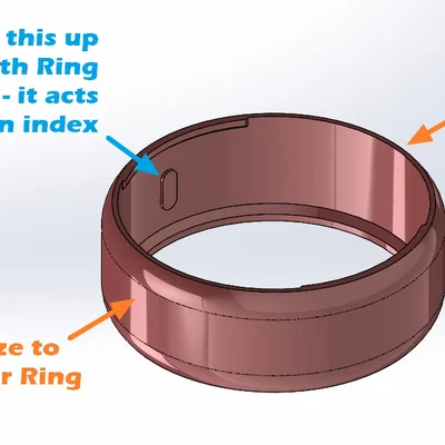 #0196 Ốp bảo vệ nhẫn OURA Ring 4 [Trọn bộ các size]