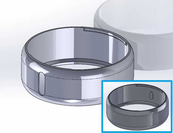 #0196 Ốp bảo vệ nhẫn OURA Ring 4 [Trọn bộ các size] - Image 4