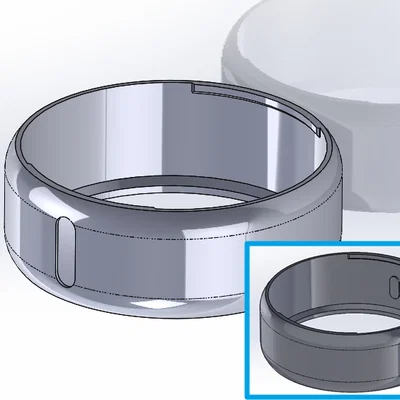 #0196 Ốp bảo vệ nhẫn OURA Ring 4 [Trọn bộ các size]