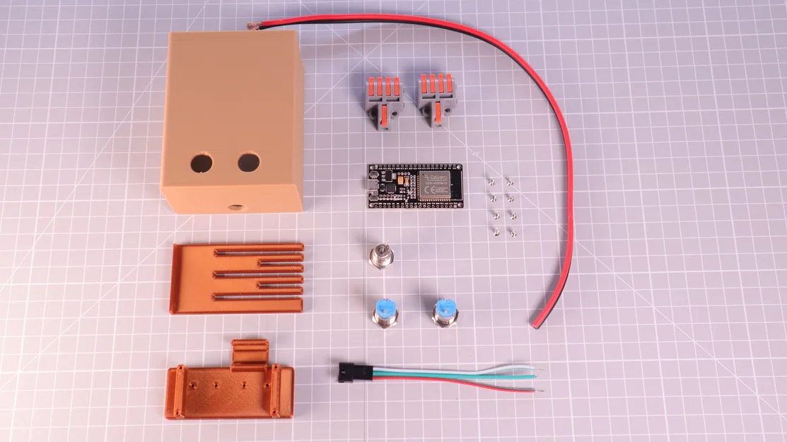 Vỏ bảo vệ bo mạch ESP32 kèm công tắc - Image 3