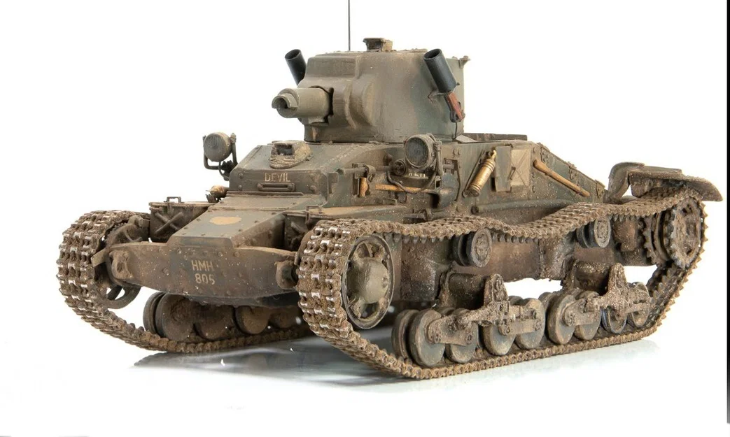 Mô hình 3D xe tăng Matilda Mk I (1938-1940) siêu chi tiết - Image 2