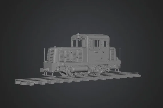 Mô hình đầu máy xe lửa DC103 - Bản vẽ in 3D chi tiết chất lượng cao - Image 1