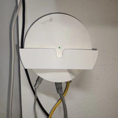 Giá treo tường cho TP-Link Deco M5 - Thiết kế in 3D cực dễ