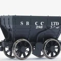 Mô hình toa xe chở than cổ điển in 3D (Coal Hopper Wagon) - Thumbnail 2