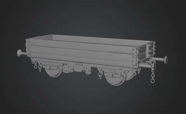 Mô hình toa tàu chở hàng đường sắt (Freight Wagon) cho người chơi mô hình - Image 1