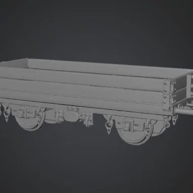Mô hình toa tàu chở hàng đường sắt (Freight Wagon) cho người chơi mô hình