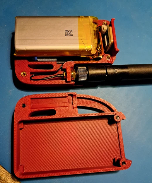 Vỏ bảo vệ Heltec V4 GPS: Cải tiến ăng-ten GWS và nút bấm - Image 1