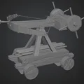 Mô hình Ancient Ballista cổ đại - File in 3D sắc nét chi tiết - Thumbnail 1