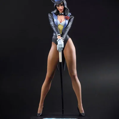 Mô hình 3D The Velvet Illusionist - Tượng nữ ảo thuật gia ấn tượng