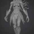 Mô hình 3D Empress of the Ember Sands: Nữ Hoàng Sa Mạc Độc Đáo - Thumbnail 1