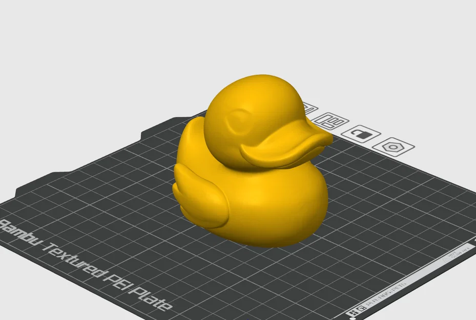 Mô hình chú vịt cao su (Rubber Duck) dễ thương trang trí phòng tắm - Image 1