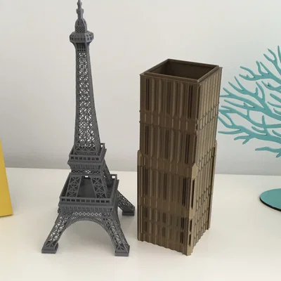 Mô hình tháp Eiffel 3D lắp ghép 4 phần cực đẹp