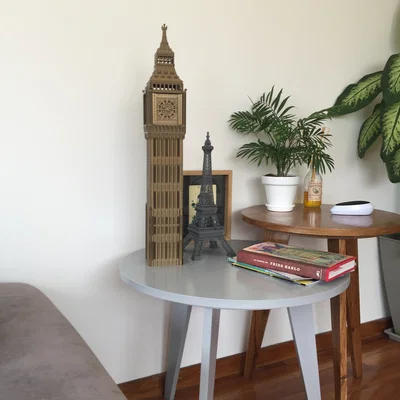 Mô hình tháp Eiffel 3D lắp ghép 4 phần cực đẹp