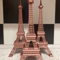 Mô hình tháp Eiffel chia phần để in - Thumbnail 1