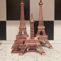 Mô hình tháp Eiffel chia phần để in - Thumbnail 2