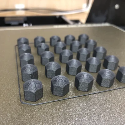 Nắp đậy đai ốc lục giác (M3, M4, M5) cho dự án DIY và máy in 3D