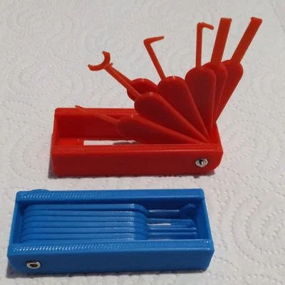 Dụng cụ vệ sinh cổng sạc đa năng kiểu Swiss Army