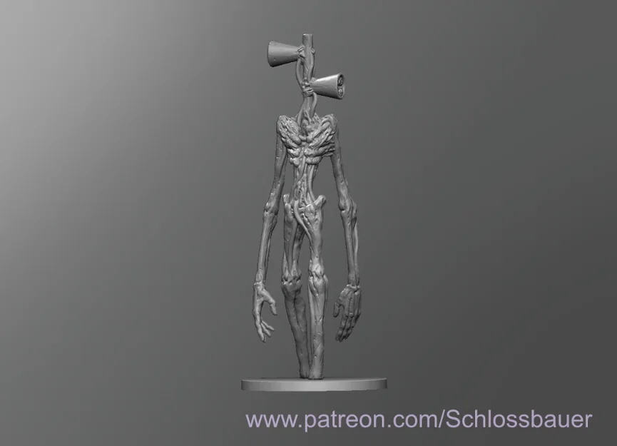 Mô hình 3D Siren Head kinh dị độc đáo cho fan sưu tập - Image 1