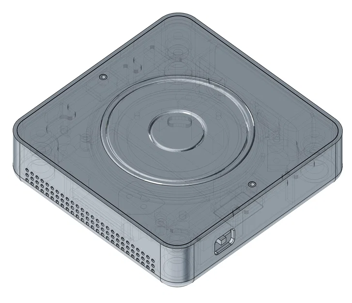 Vỏ hộp Home Assistant Voice Preview Edition tối ưu cho in 3D - Image 1